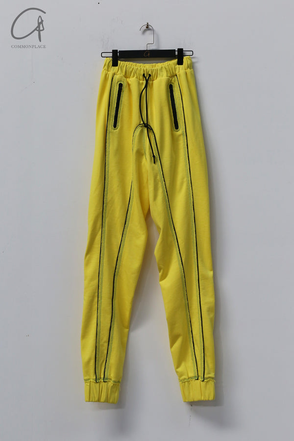 WINDOWSEN Line Sweatpants WA21-G4-A15-C3-0-0 Yellow PW11